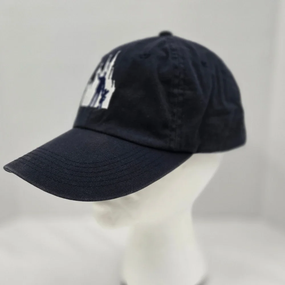 Disney Parks Castle Father‎ Son Silhouette Hat Dad Cap Blue Embroidered Souvenir
